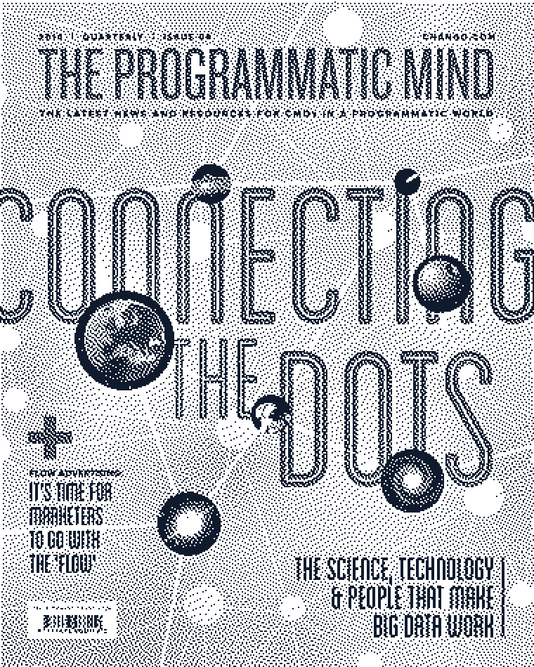 1-bit image: The Programmatic Mind, the Q1 2014 cover.